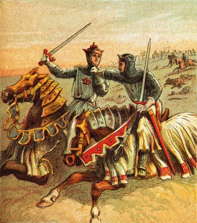 Después de la batalla de Crécy de English School