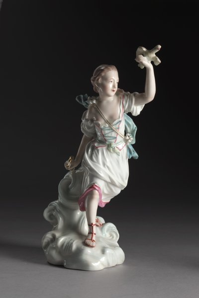Aire, fabricado por la Fábrica de Porcelana de Derby de English School