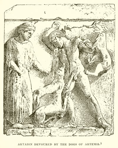 Acteón devorado por los Perros de Artemisa de English School