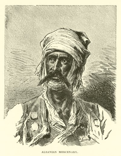 Mercenario albanés de English School