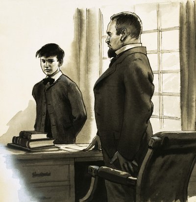 Albert Einstein fue expulsado de la escuela porque su trabajo era terrible de English School