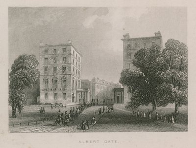 Albert Gate, Kensington Park, Londres de English School