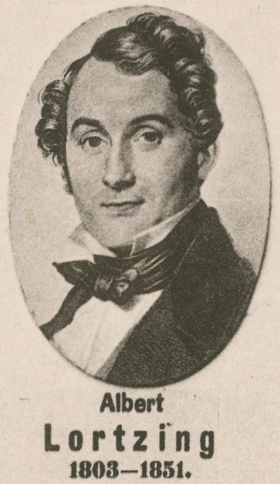 Albert Lortzing (grabado) de English School