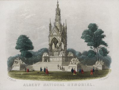 Memorial de Alberto, Jardines de Kensington, Londres de English School
