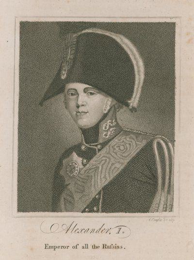 Alejandro I, Emperador de todas las Rusias de English School