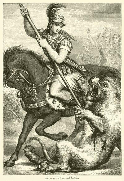 Alejandro Magno y el León de English School