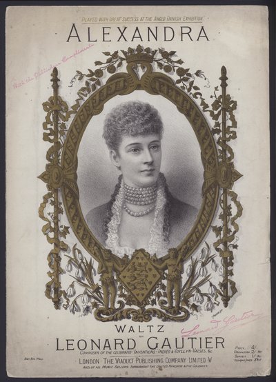 Alexandra, un vals por Leonard Gautier de English School