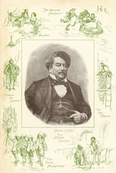 Alexandre Dumas, autor de El Conde de Montecristo de English School