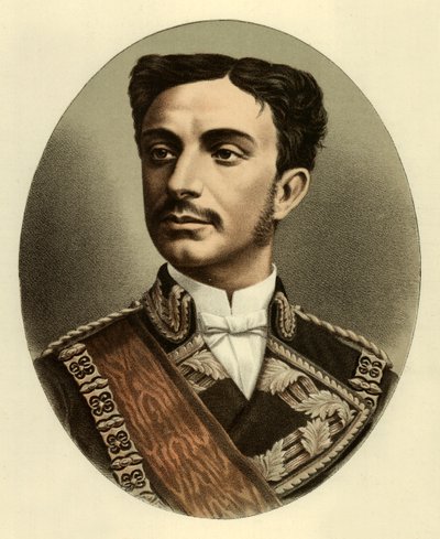 Alfonso XII - Rey de España de English School
