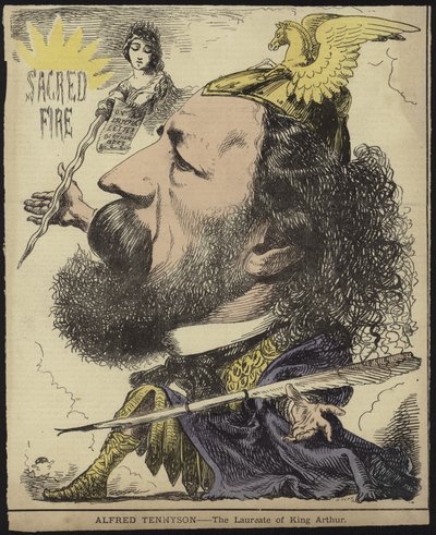 Alfred Tennyson - el Laureado del Rey Arturo de English School