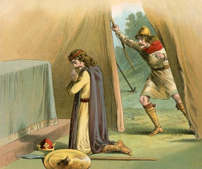 Alfred envía a Ethelred en busca de ayuda de English School