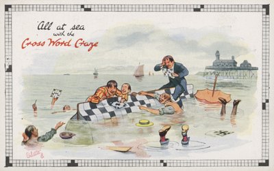 Todo en el mar con la locura de los crucigramas de English School