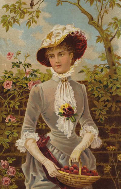 Todo en una feria de jardinería (cromolito) de English School