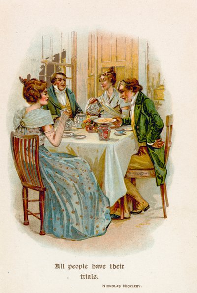 Todas las personas tienen sus pruebas. Nicolas Nickleby de English School
