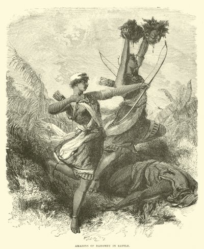 Amazonas de Dahomey en batalla de English School