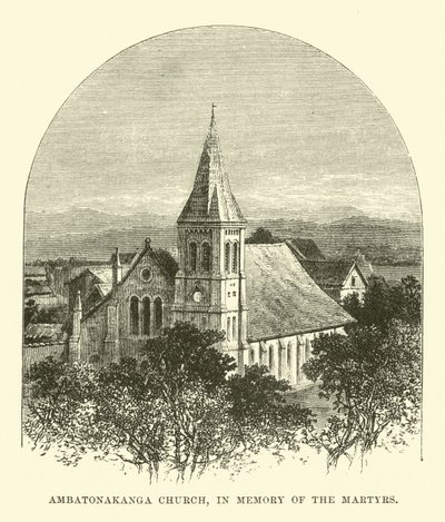 Iglesia de Ambatonakanga, en memoria de los mártires de English School