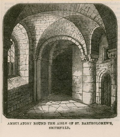 Ambulatorio alrededor del pasillo de San Bartolomé de English School