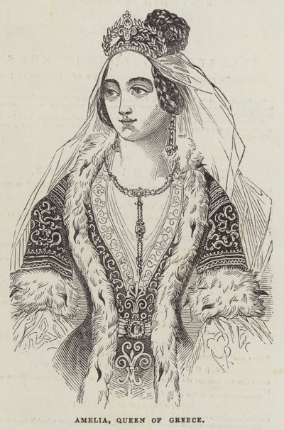 Amelia, Reina de Grecia de English School