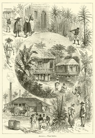 América, Indias Occidentales de English School