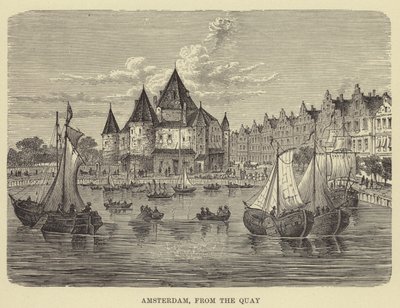 Ámsterdam, desde el muelle de English School