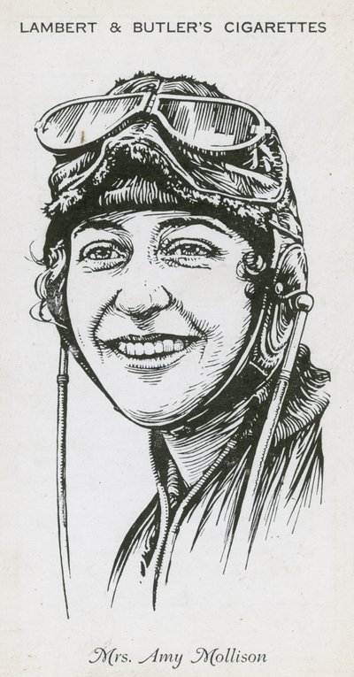 Amy Mollison, aviadora inglesa de English School