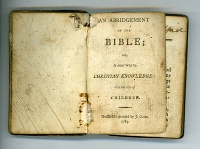 Un resumen de la Biblia de English School