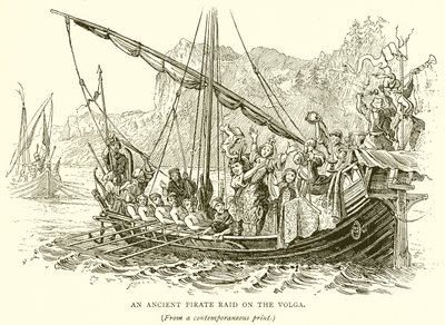 Una antigua incursión pirata en el Volga de English School