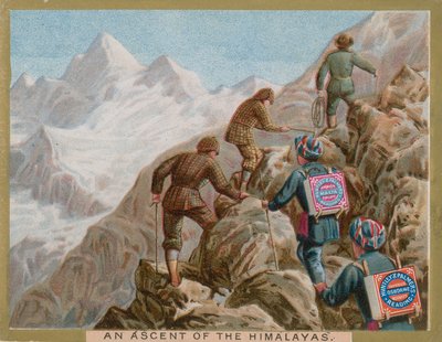Un ascenso del Himalaya de English School
