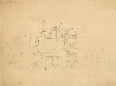 Un edificio antiguo en Putney, Londres de English School