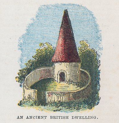 Una vivienda británica antigua de English School