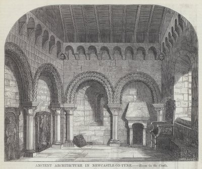 Arquitectura antigua en Newcastle-on-Tyne de English School