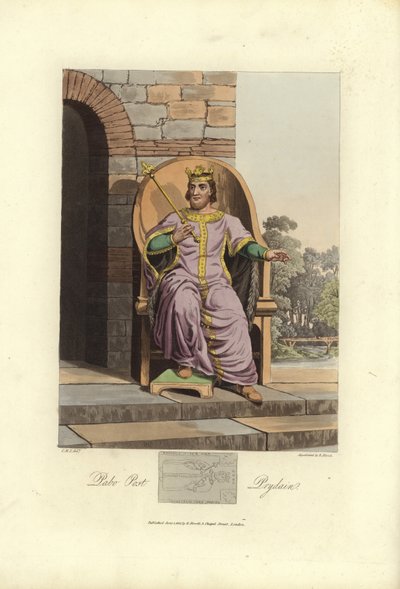 Rey británico antiguo de English School