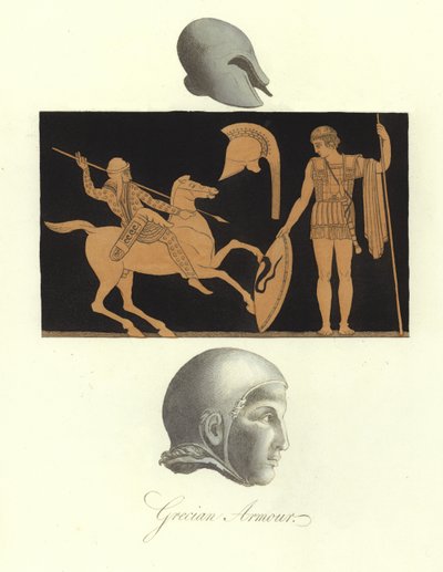Armadura de la antigua Grecia de English School
