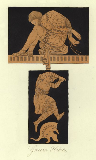 Trajes de la antigua Grecia de English School