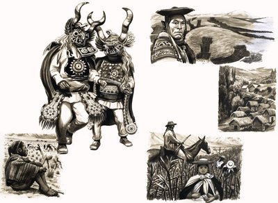 Pueblos antiguos del mundo: Hombres trágicos de las montañas de English School