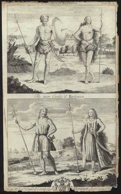 Britanos antiguos y más civilizados de English School