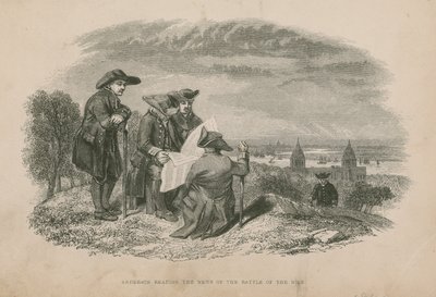 Anderson leyendo las noticias de la Batalla del Nilo; ilustración de Poor Jack por Frederick Marryat de English School