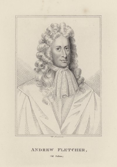 Andrew Fletcher (grabado) de English School