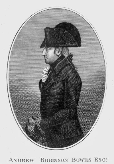 Andrew Robinson Bowes (nacido Stoney) de English School