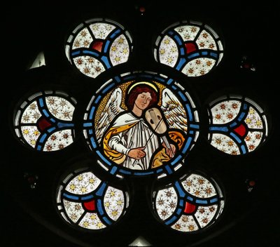 Ángel con viola de English School