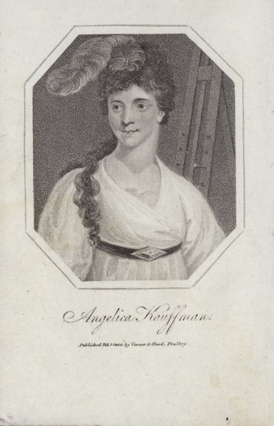 Angelica Kauffman, nacida Maria Anna Angelika Angelica Katharina Kauffman de English School