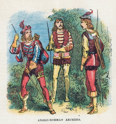 Arqueros anglo-normandos de English School