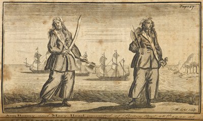 Ann Bonny y Mary Read piratas de English School