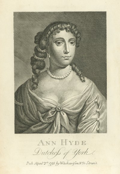 Ann Hyde, Duquesa de York de English School