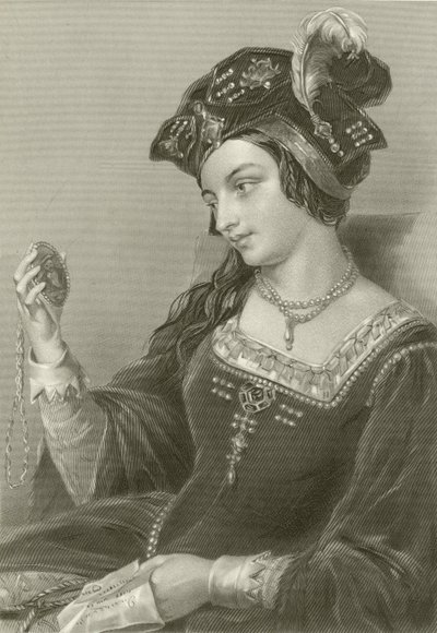 Ana Bolena, segunda esposa del rey Enrique VIII de English School