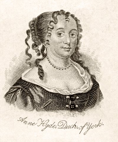Anne Hyde, Duquesa de York, de 