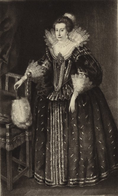 Ana de Dinamarca, reina consorte del rey Jacobo I de English School