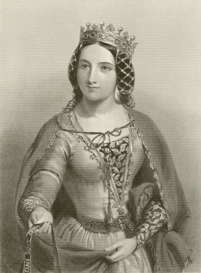 Ana de Warwick, reina del rey Ricardo III de English School