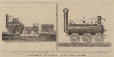 Aniversario de la apertura del primer ferrocarril inglés de English School