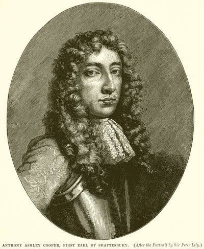 Anthony Ashley Cooper, Primer Conde de Shaftesbury de English School